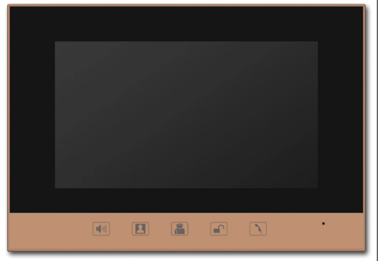 網(wǎng)線(xiàn)對講7寸分機